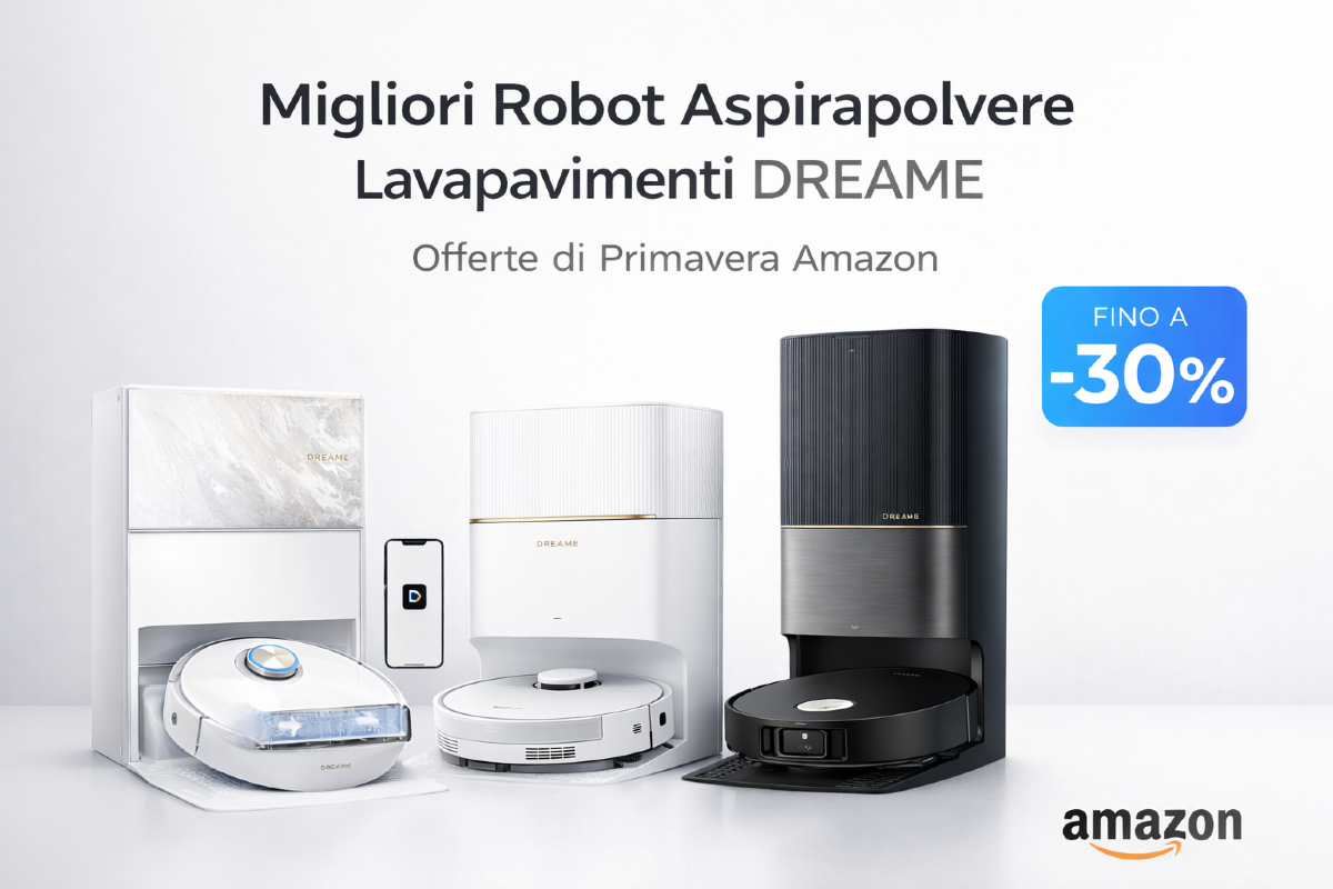 Migliori Robot Aspirapolvere Lavapavimenti DREAME da comprare in OFFERTA - Offerte di Primavera Amazon - 