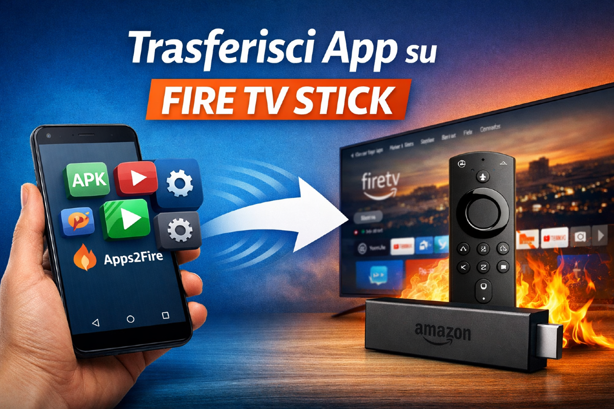 Come trasferire app su Fire Stick da Android con Apps2Fire (guida facile) - 