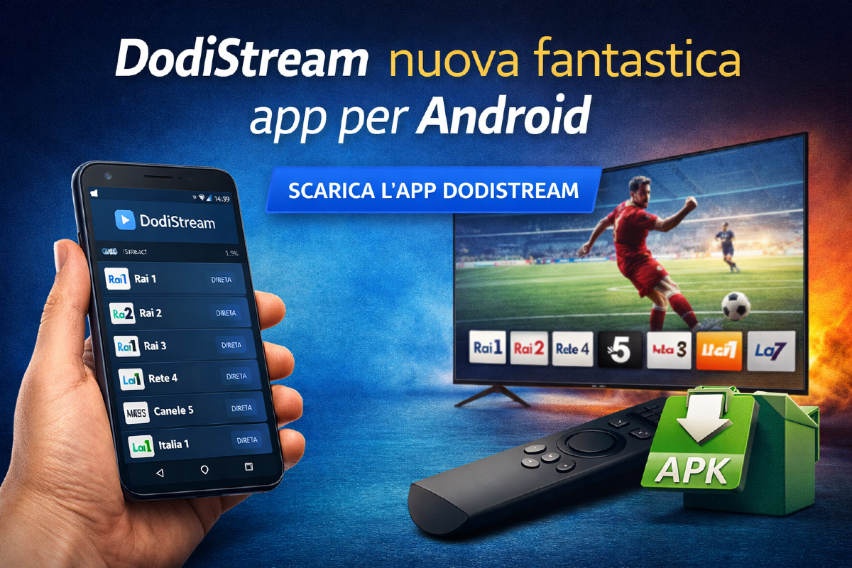 Prova subito l'app DodiStream per il tuo dispositivo Android - 