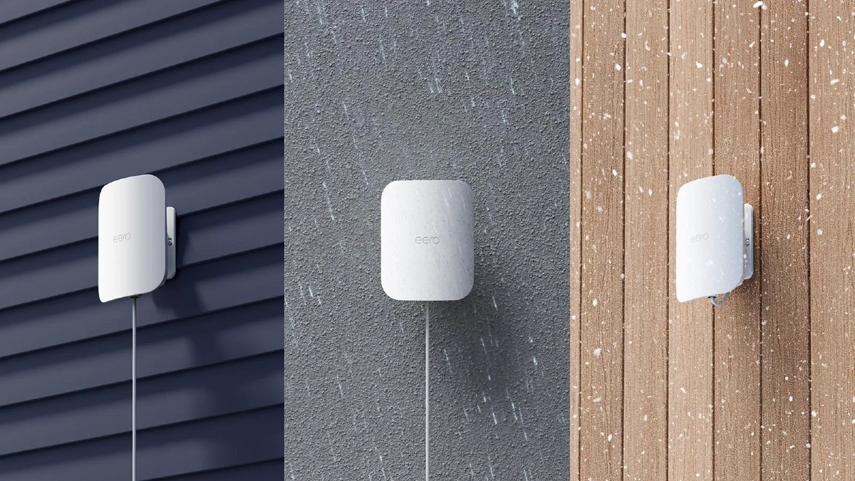 eero Outdoor 7 ufficiale: Wi-Fi 7 per esterni con copertura 1.400 mq - 