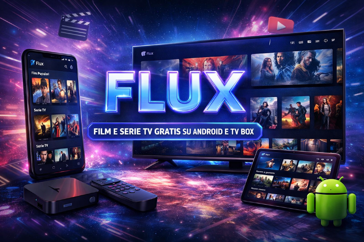 Flux, app gratis per film e serie TV su Android TV e TV Box: semplice e completa - 