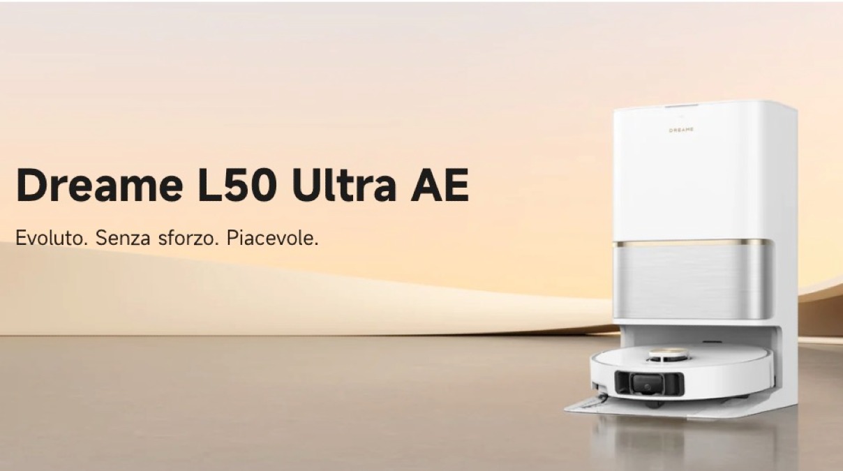 Il Robot Aspirapolvere Dreame L50 Ultra AE è in SCONTO al MINIMO su Amazon - 