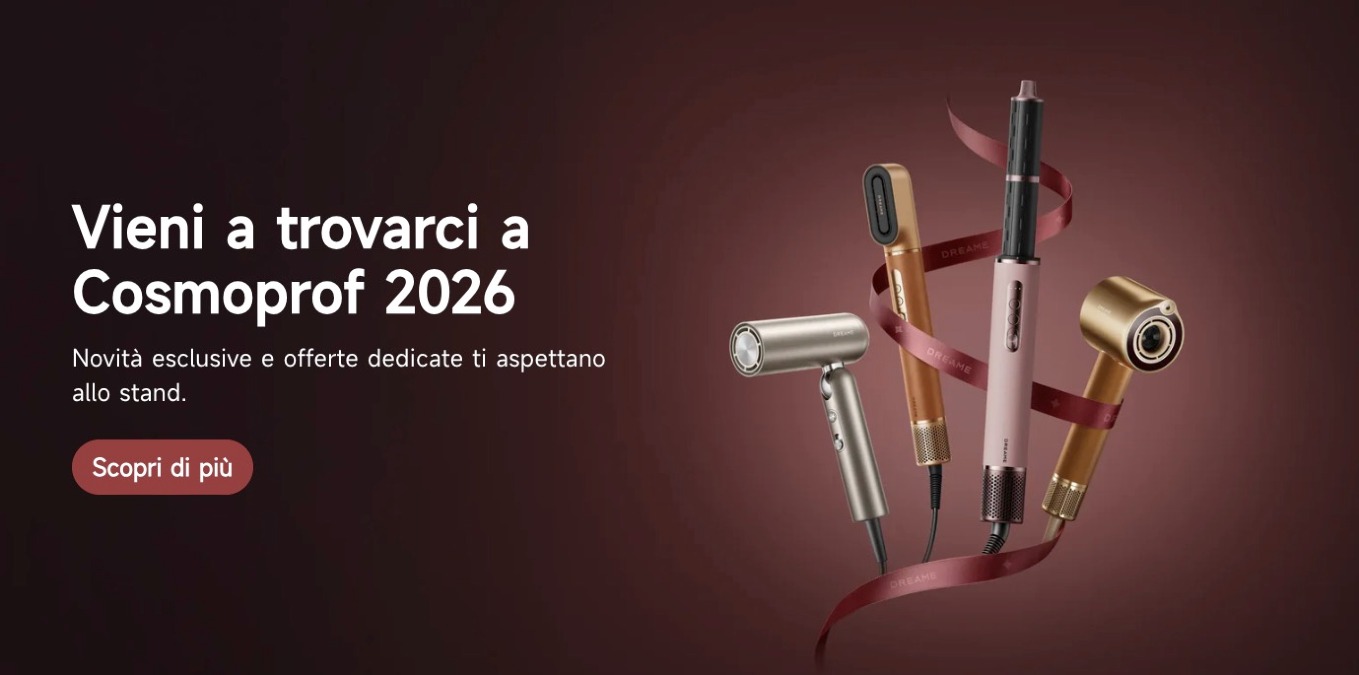 Dreame serie L50 e nuovi prodotti capelli al Cosmoprof 2026 - 