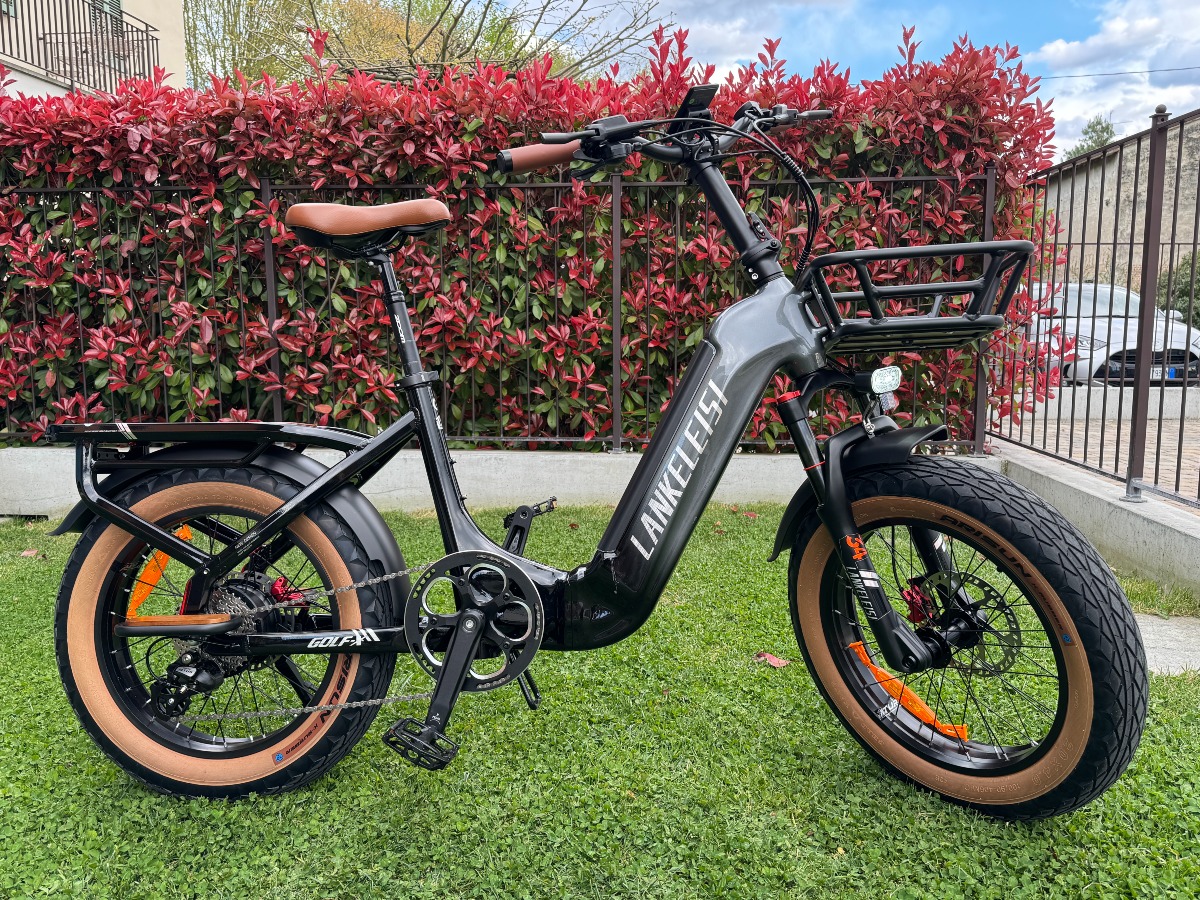 Recensione LANKELEISI GOLF-X Bici Elettrica con motore da 1000W - 
