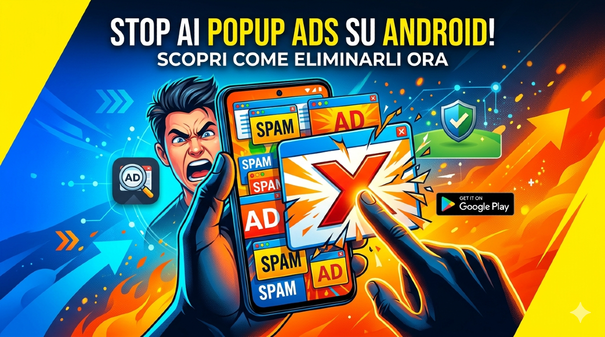 Popup pubblicitari sul telefono Android: come eliminarli - 