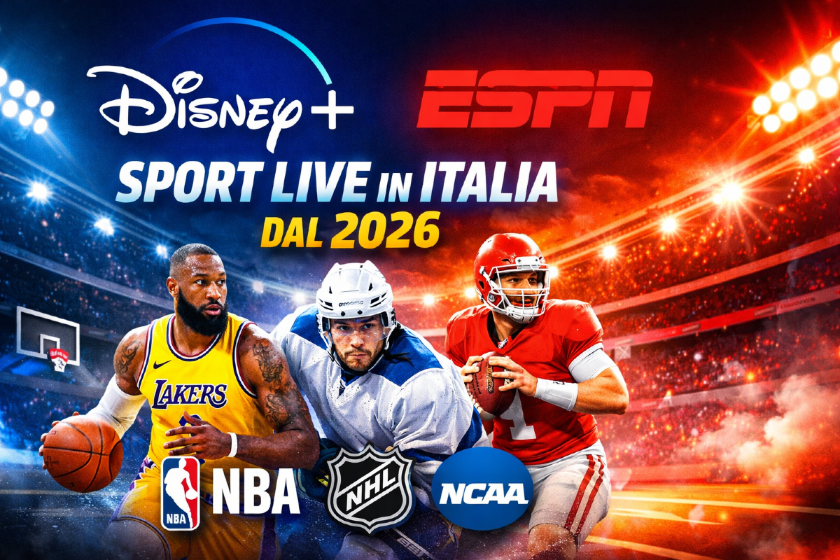 ESPN su Disney+ in Italia: sport live, NBA, NHL e NCAA - 