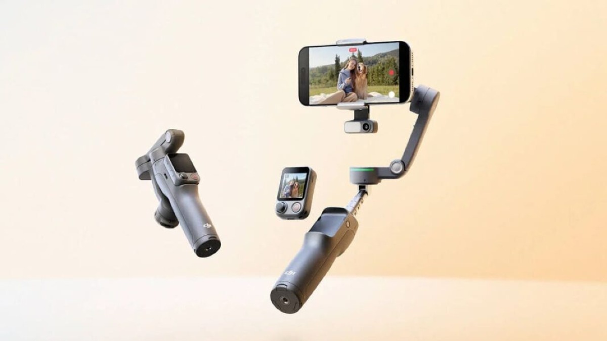 DJI Osmo Mobile 8P: gimbal con display removibile - 