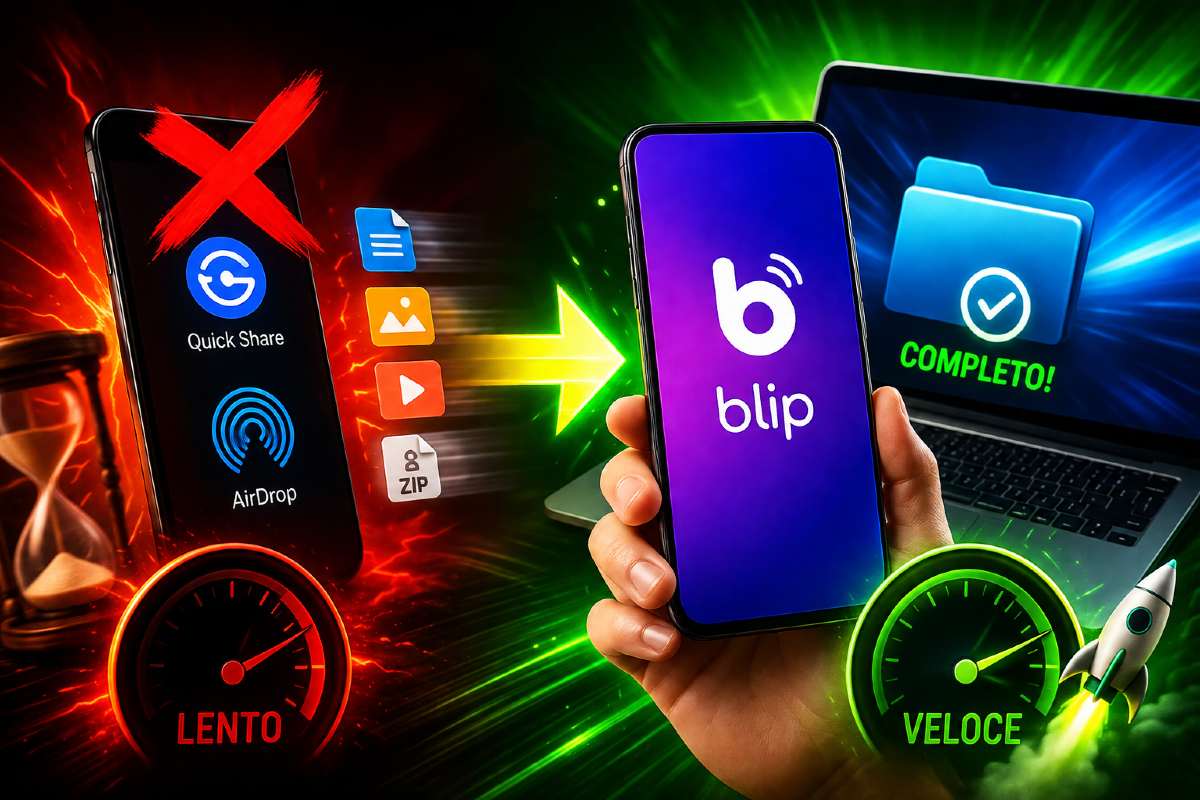 Addio Quick Share e AirDrop: ecco Blip, alternativa gratis  - 