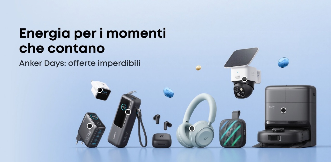 Anker Days: sconti fino al 50% e novità in Italia - 