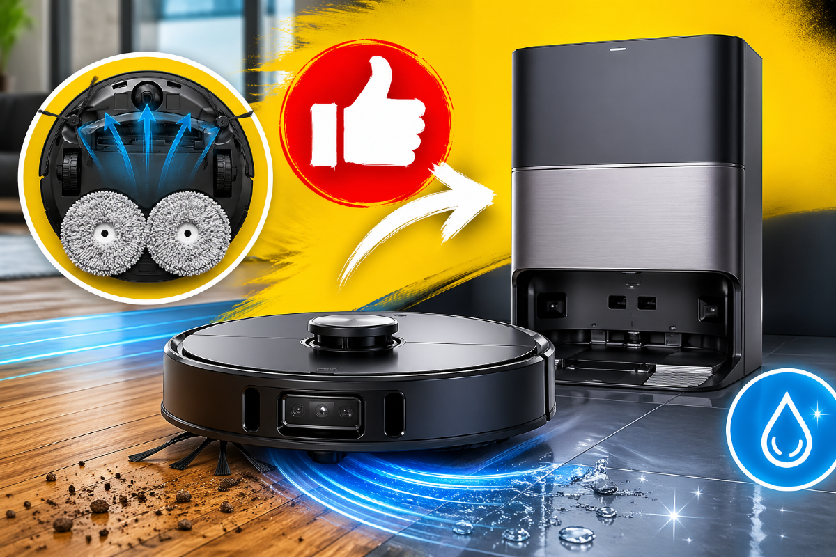 Miglior Robot Aspirapolvere Lavapavimenti a MENO di 500 euro - 