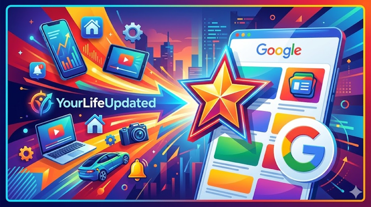 Aggiungi YourLifeUpdated alle tue Fonti Preferite su Google - 