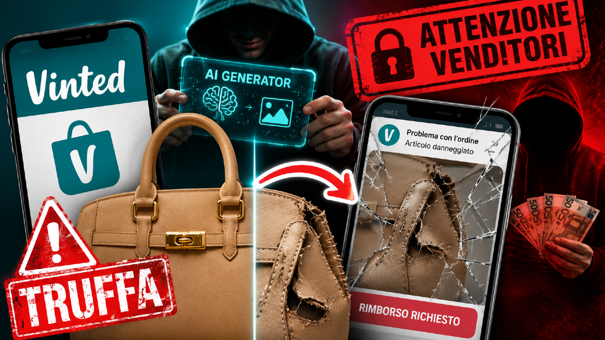 Truffa Vinted: foto false con AI per ottenere rimborsi - 