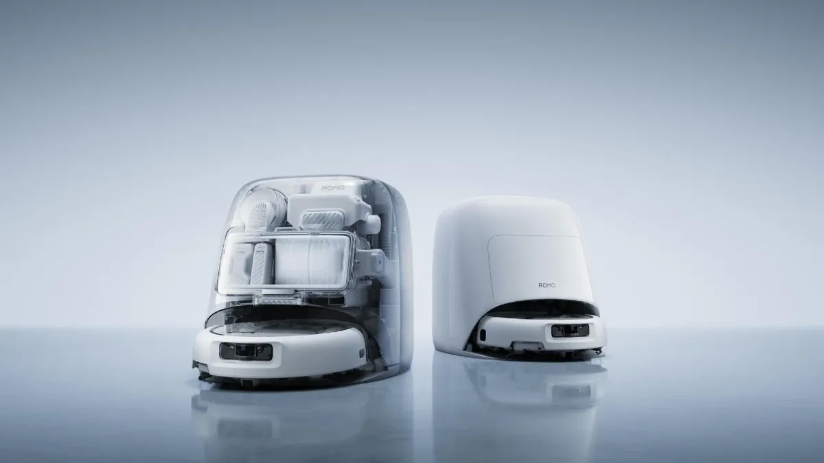  DJI Romo 2: robot aspirapolvere con AI e 36.000 Pa - 
