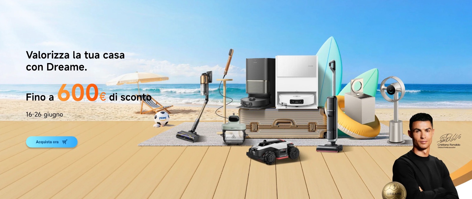 Migliori Offerte Dreame Prime Day 2026: fino a 500€ di sconto - 
