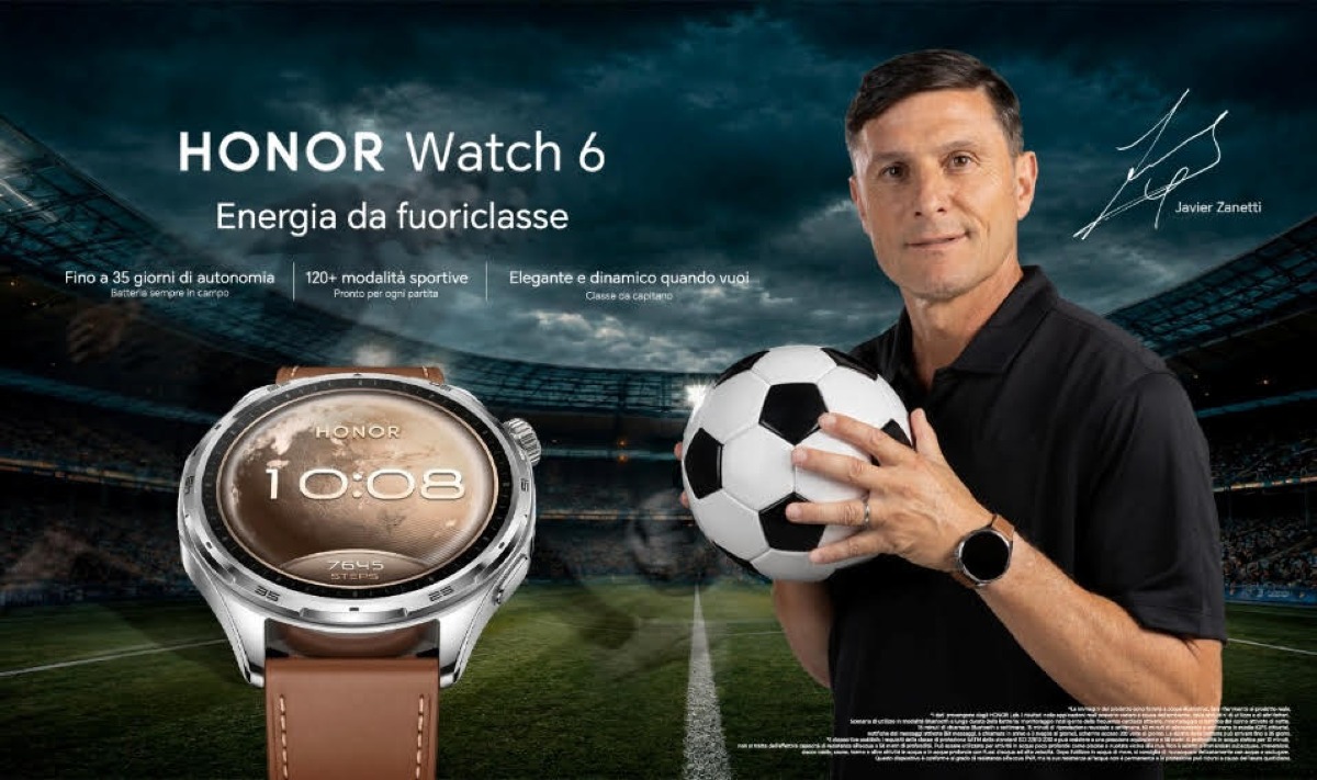 HONOR Watch 6 ufficiale: 35 giorni di autonomia e AI - 