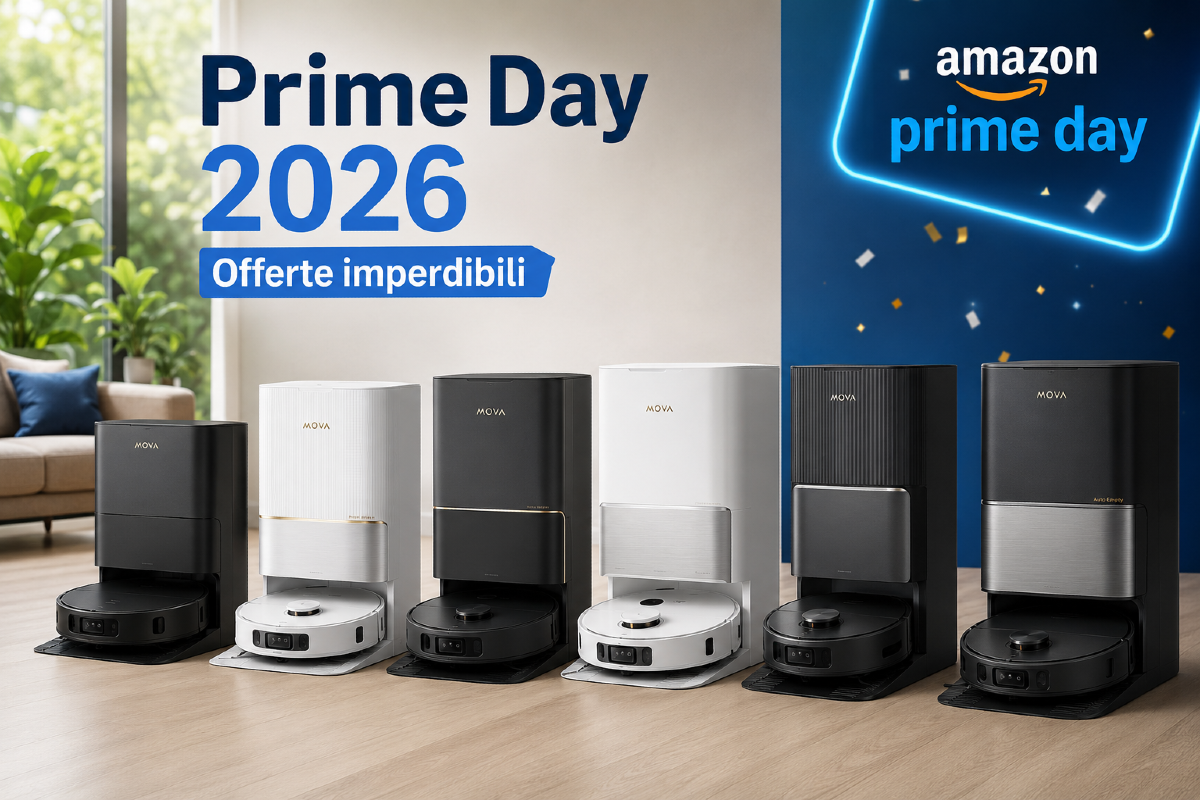I Robot Aspirapolvere MOVA da comprare al Prime Day 2026 - 