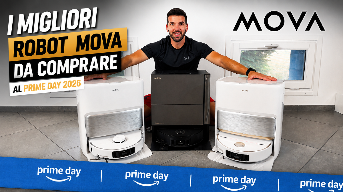I Robot Aspirapolvere MOVA da comprare al Prime Day 2026 - 