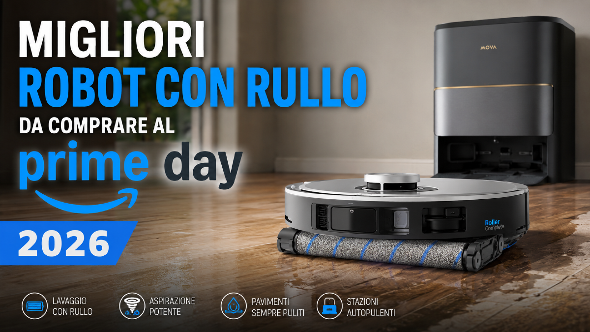 Migliori Robot con Rullo da Comprare al Prime Day 2026 - 