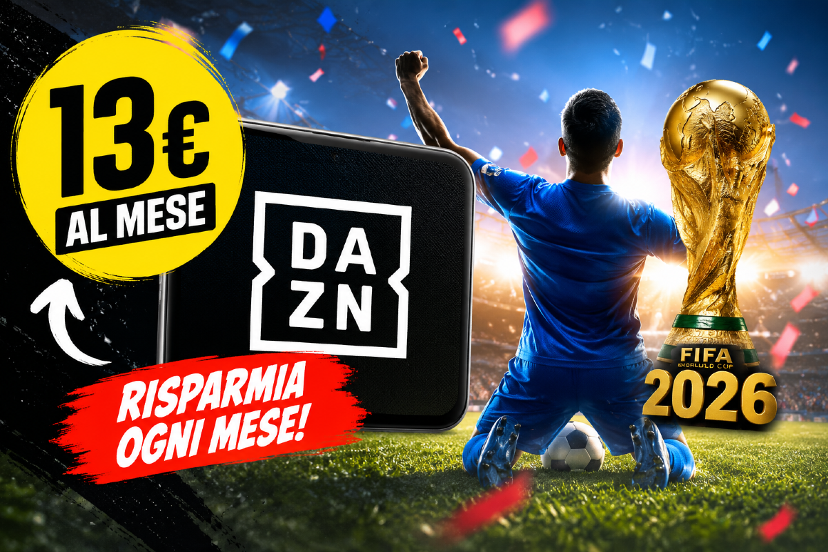 DAZN a 13 Euro: Offerta GamsGo per i Mondiali 2026 - 