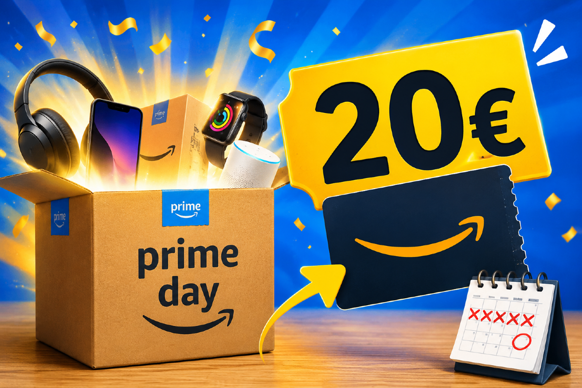 Amazon Prime Day 2026: spendi 80€ e ricevi 20€ gratis - 