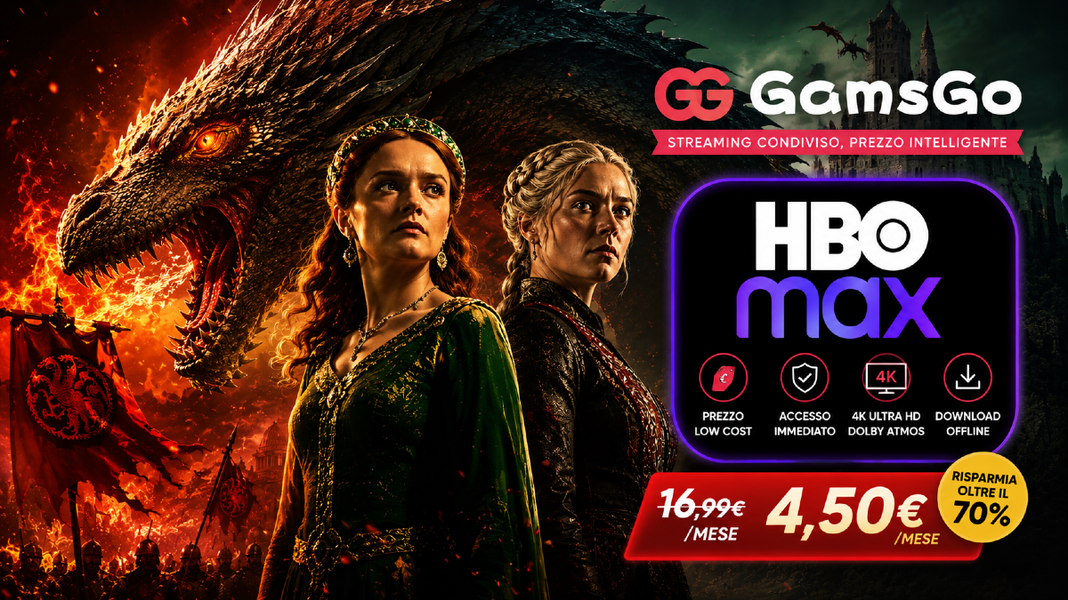 House of the Dragon Stagione 3: abbonamento HBO Max a 4,50€ - 