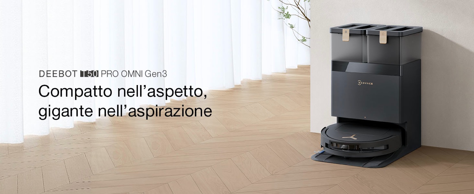 DEEBOT T50 PRO OMNI Gen3 è in OFFERTA su Amazon - 