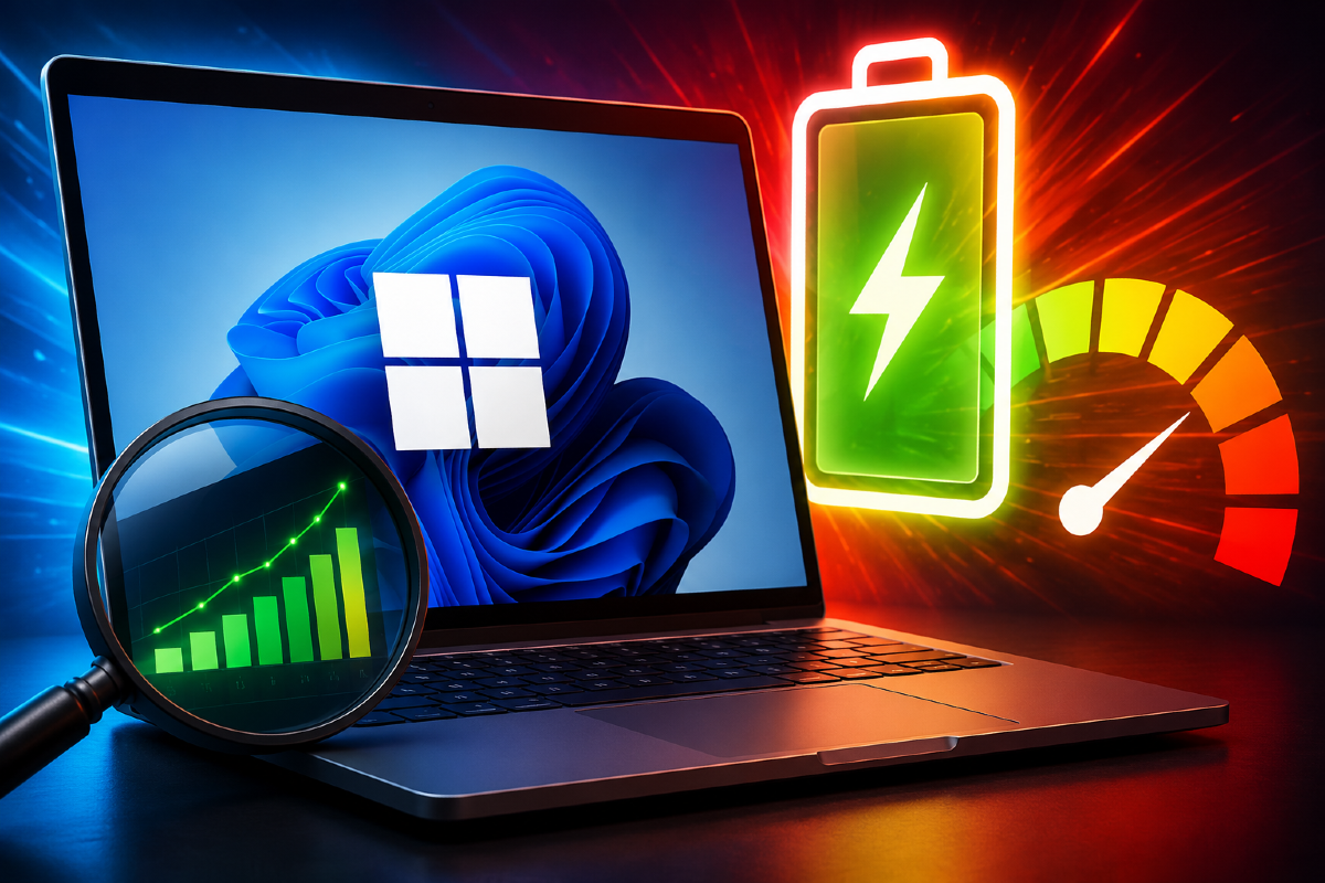 Come controllare lo stato della batteria del PC Windows - 