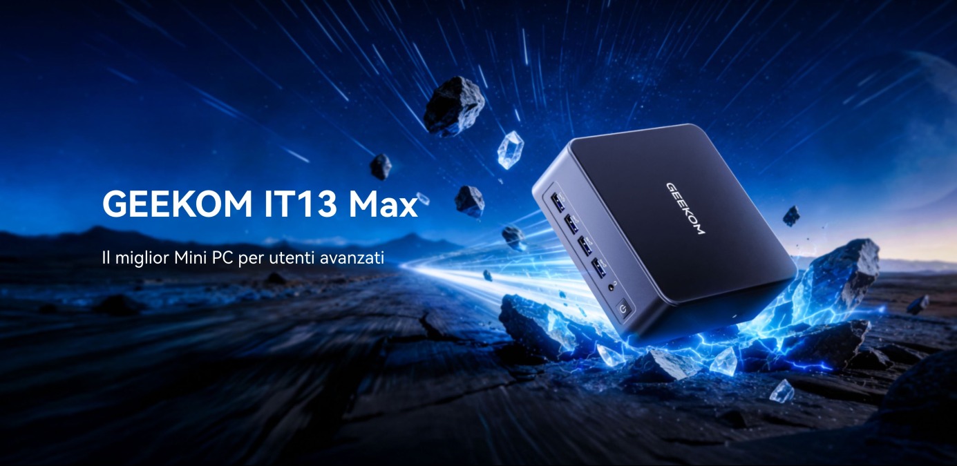 Geekom IT13 Max: Mini PC Core Ultra 9 in SUPER SCONTO - 