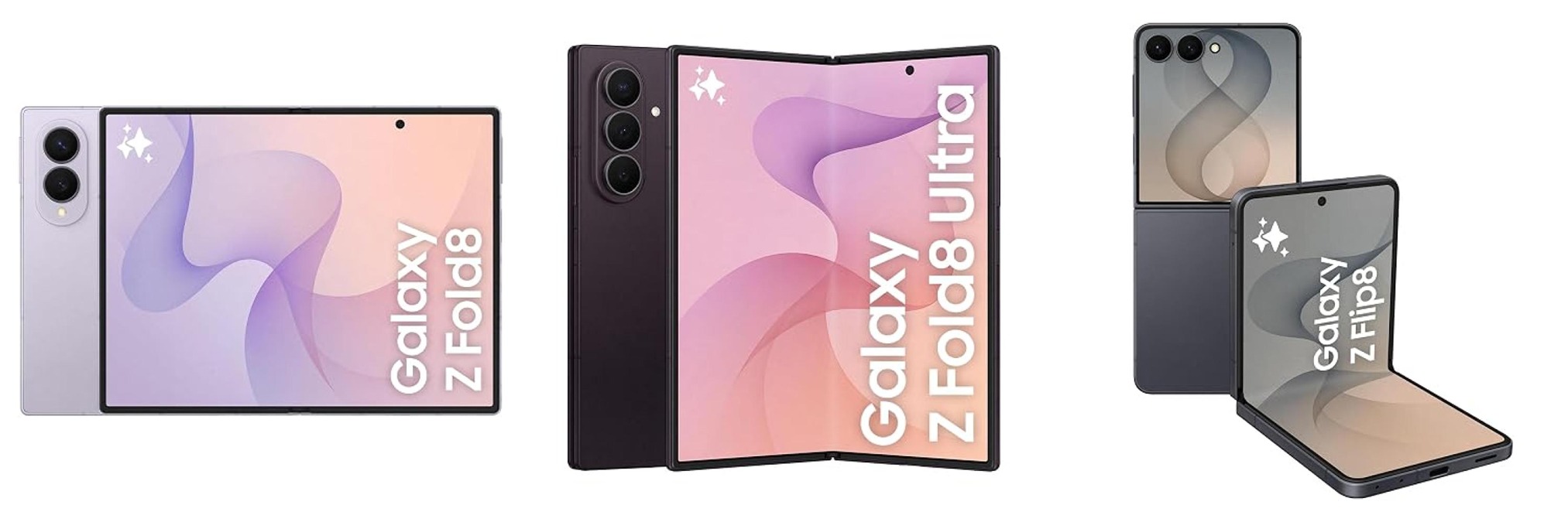 Samsung Galaxy Z Flip8, Fold8 Ultra e Fold8 già in SCONTO - 
