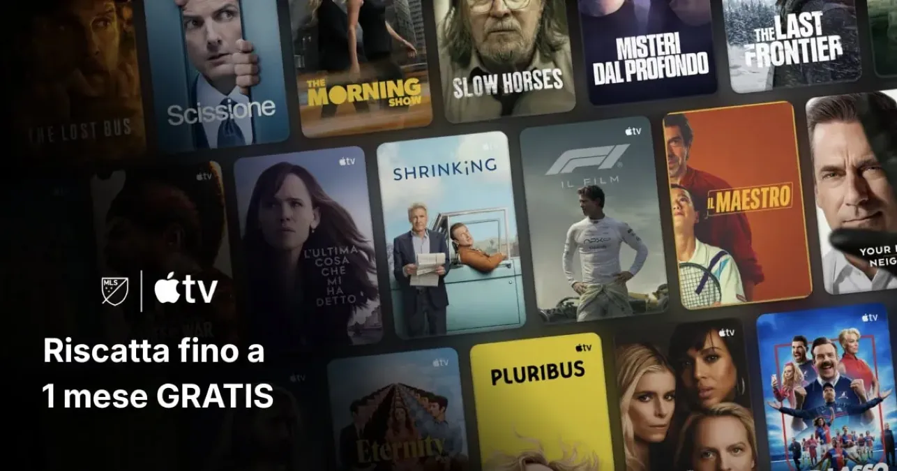 Apple TV gratis un mese: guarda la MLS e il cinema - 