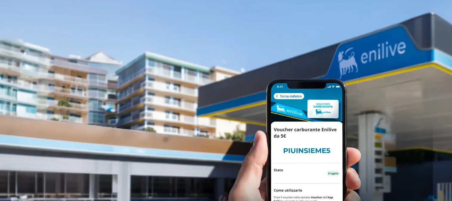 Buono carburante Enilive 5€ gratis: come usare il codice promo - 