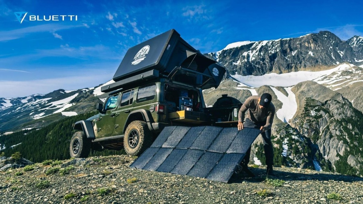 BLUETTI SORA 500: pannello solare pieghevole 500W da camper - 