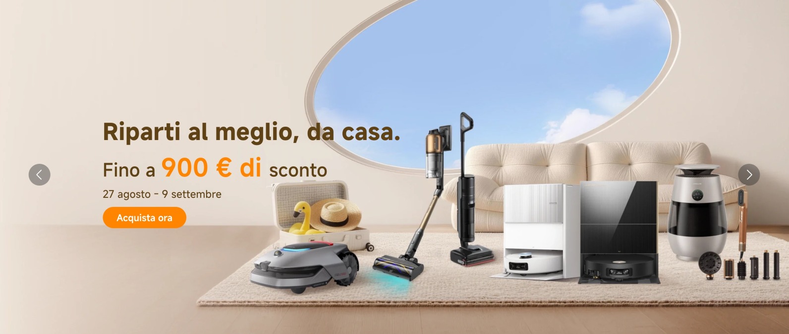 Offerte Dreame Week 2026: sconti fino a 900€ su Robot e Tech - 