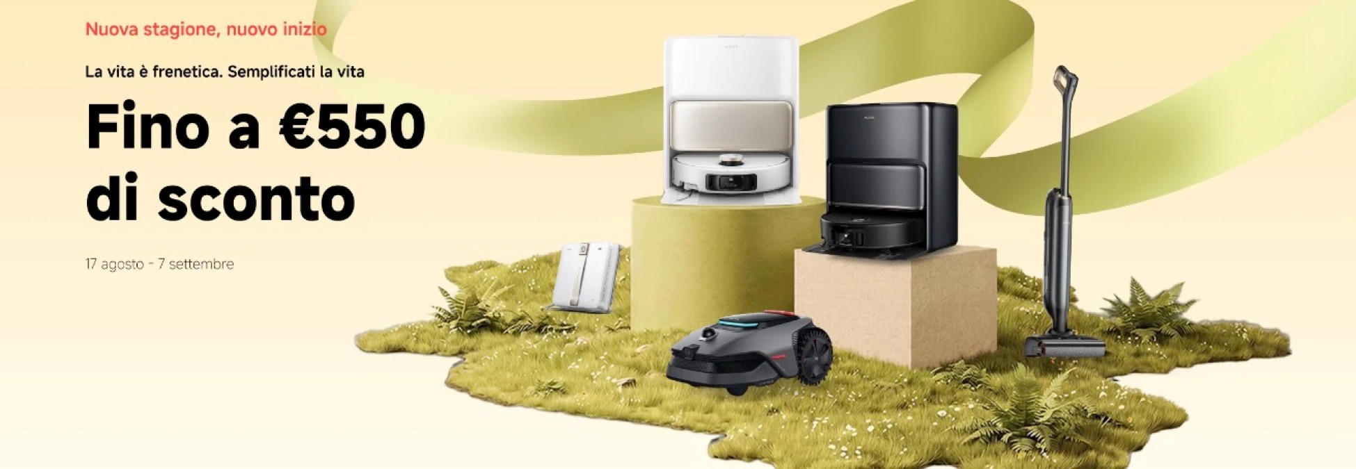 Offerte MOVA Agosto 2026: Sconti fino a 1500€ su Robot e Casa - 