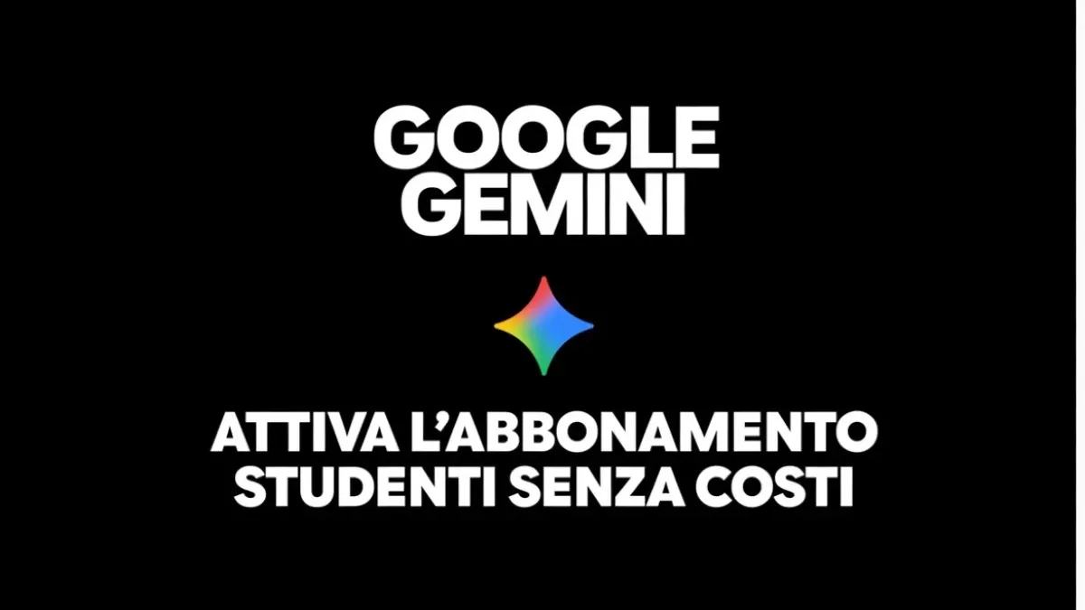 Google Gemini gratis per universitari: 1 anno di AI Plus - 