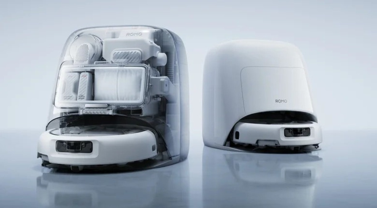 DJI ROMO 2 Ufficiale: Robot Aspirapolvere con DNA da Drone - 