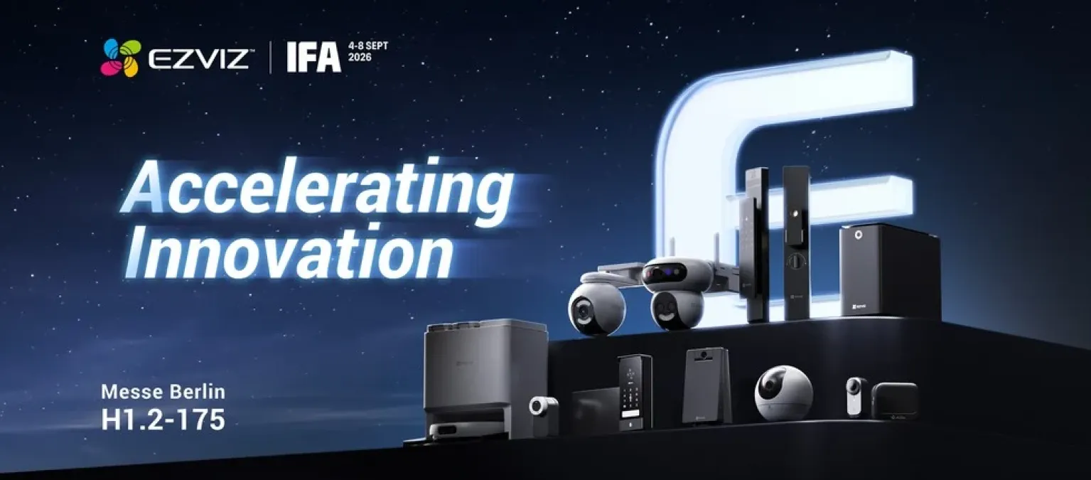 EZVIZ a IFA 2026: telecamere 4K, AI locale e Smart Home News - 