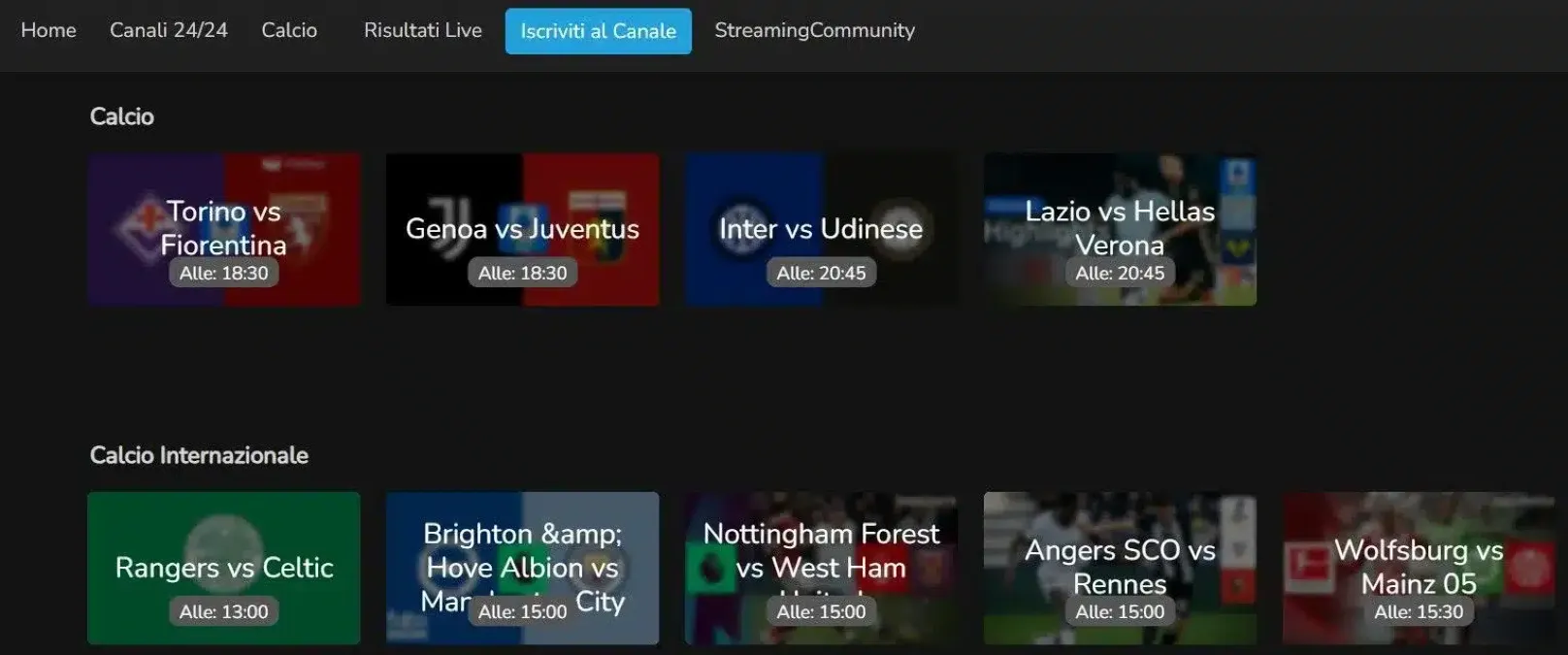 DiretteCommunity Bot Telegram Notifiche Gol Live: ATTIVALO - 