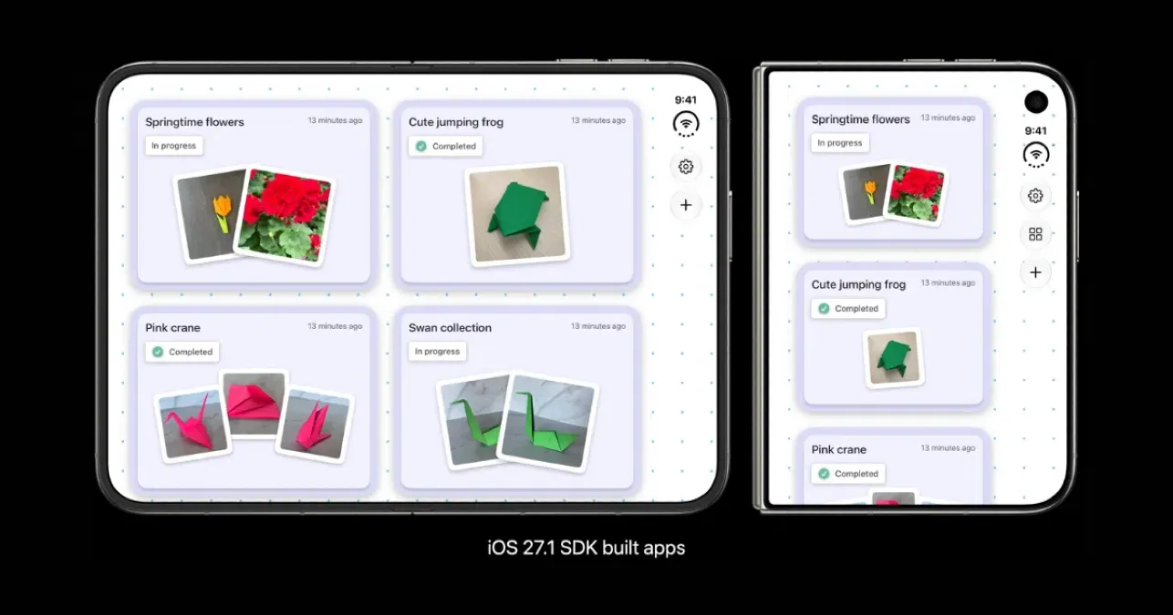 iPhone Duo: come funzionano le app sul display pieghevole - 