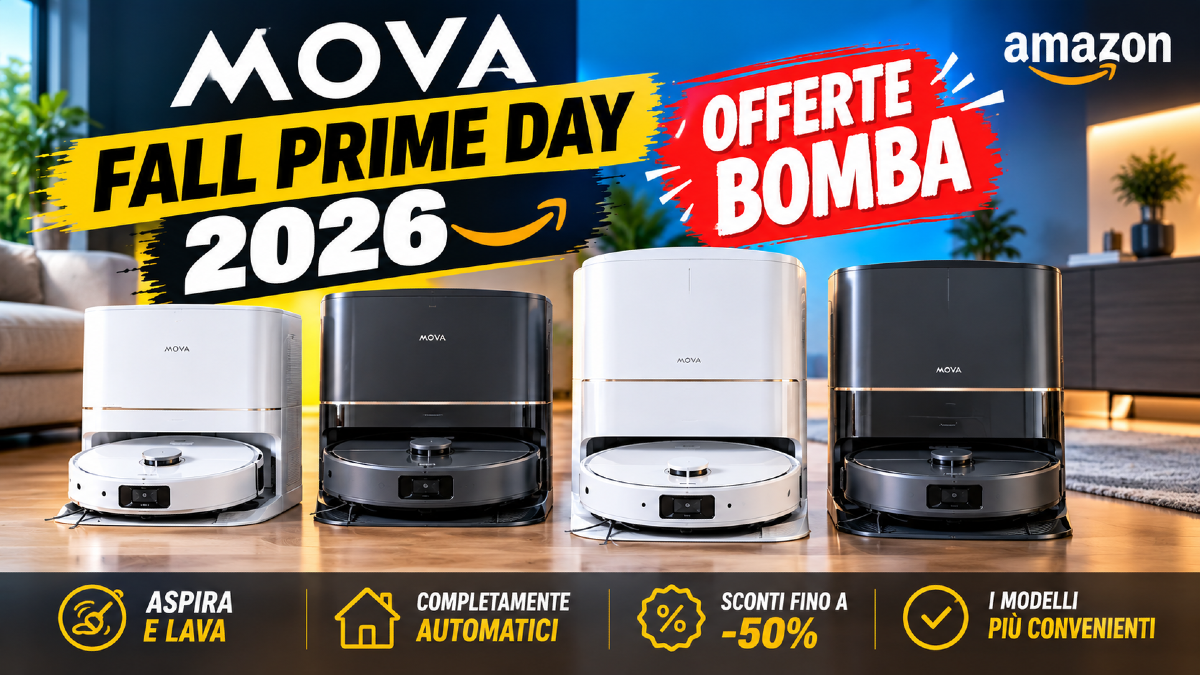 Ecco le offerte MOVA Fall Prime Day 2026: guida agli acquisti - 