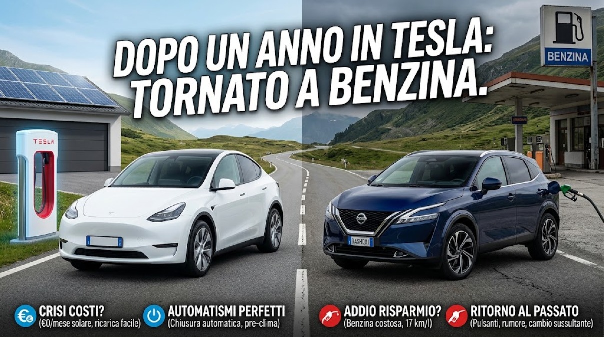 Elettrica vs Benzina: cosa mi manca dopo 1 anno in Tesla - 