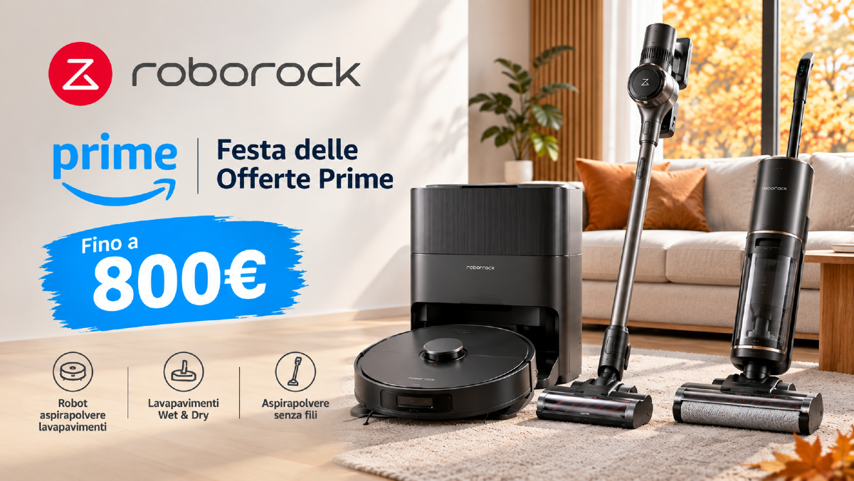 Migliori Offerte Roborock Festa delle Offerte Prime 2026 - 