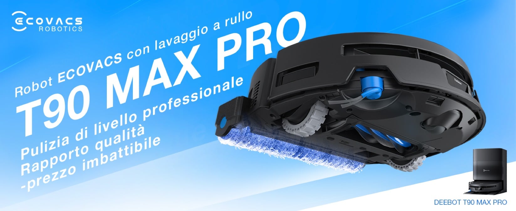 ECOVACS T90 MAX PRO Ultra è in OFFERTA su Amazon - 