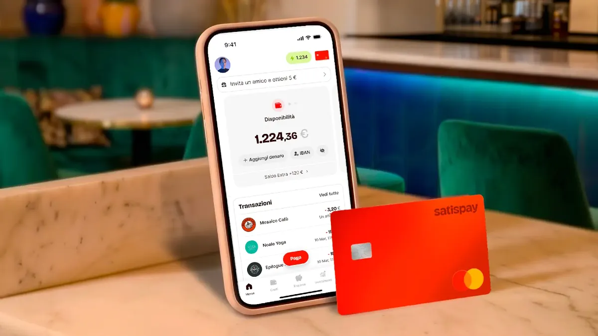 Satispay lancia la Carta Red gratis: costi e come funziona - 