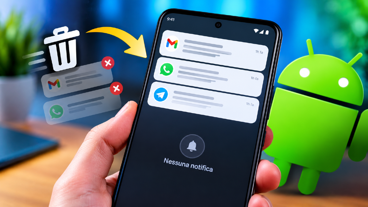 Android: come recuperare le notifiche eliminate per errore  - 