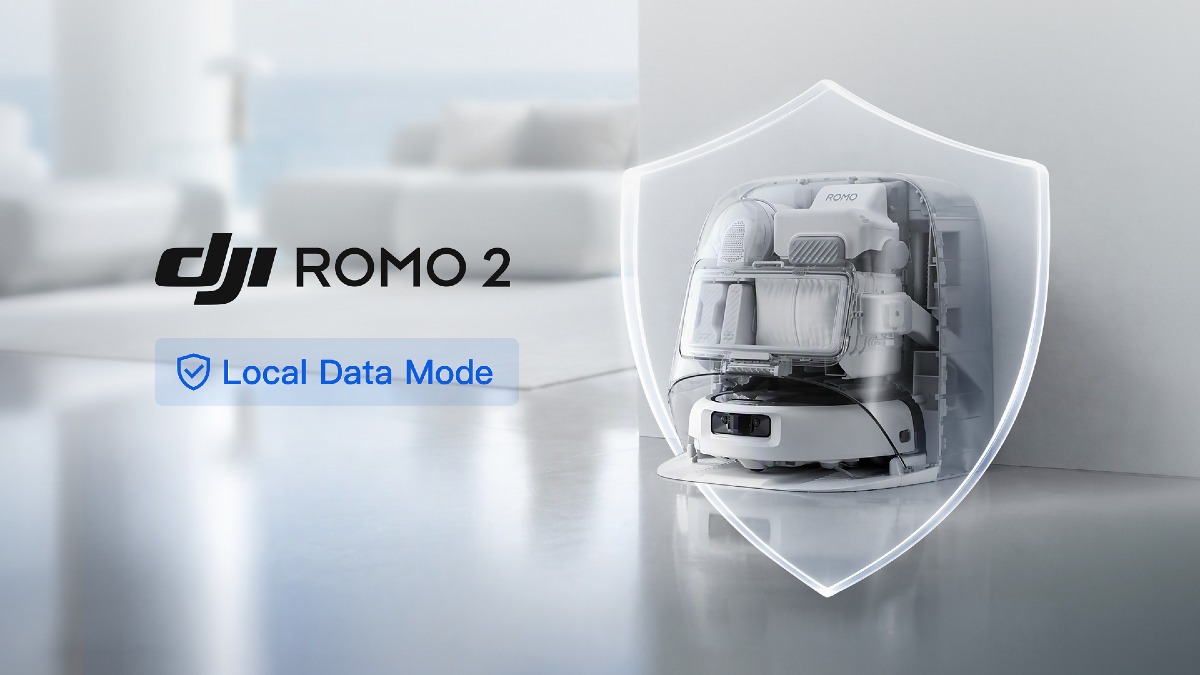 DJI ROMO 2: modalità Dati locali, mappe e foto senza cloud - 